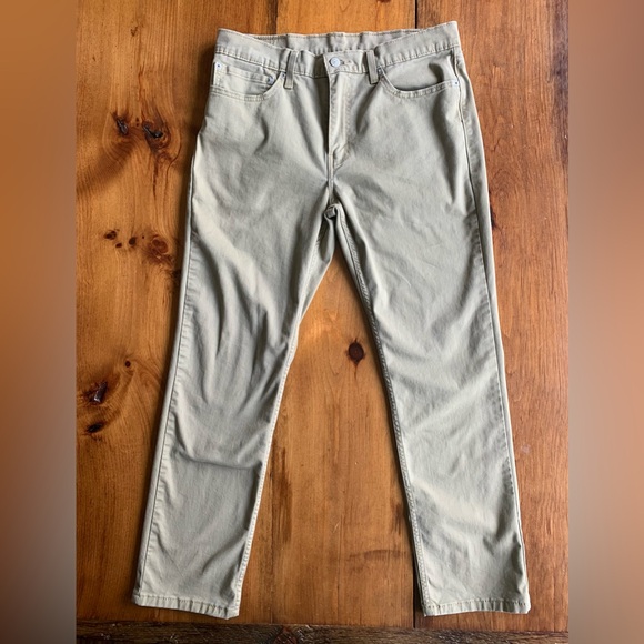 Levi’s 511 tan jeans. 34/30 - Picture 2 of 7